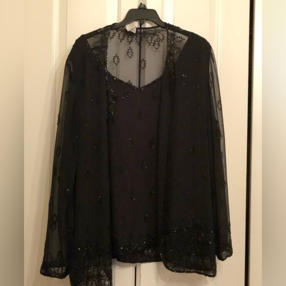 Ikara new york blazer + top size 1X